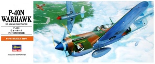Hasegawa A9-00139 1/72 P-40N Warhawk