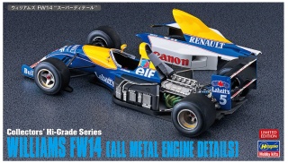 Hasegawa CH56-51156 1/24 Williams FW14 (All Metal Engine Details)
