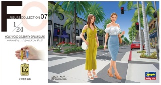 Hasegawa FC07-29107 Hollywood Celebrity Girls Figure 1/24