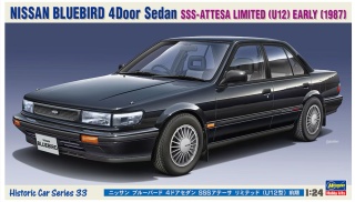 Hasegawa HC33-21133 Nissan Bluebird 4Door Sedan SSS-Attesa Limited (U12) Early (1987)