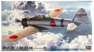 Hasegawa JT-42-09142 Mitsubishi A6M2a Zero Type11 1/48