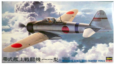 Hasegawa JT-42-09142 Mitsubishi A6M2a Zero Type11 1/48