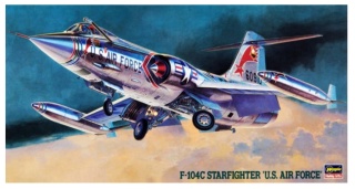 Hasegawa PT19-07219 F-104C Starfighter U.S.A.F 1/48