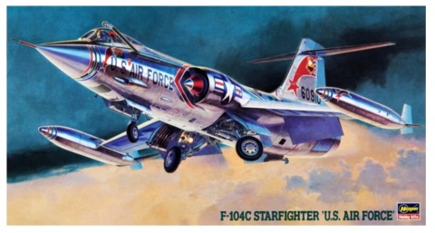 Hasegawa PT19-07219 F-104C Starfighter U.S.A.F 1/48