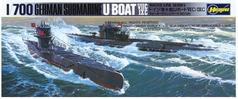 Hasegawa WL901-49901 1/700 U-Boat