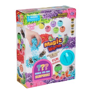 Masa plastyczna Magic Worm z akcesoriami 17x23 D45564