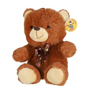 Pluszak 24 cm Miś siedzący z kokardą DEEF 04098 DE