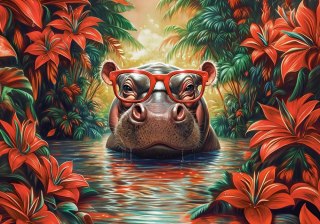 Puzzle 500 el. Hippo Relaxation CASTORLAND B-54176