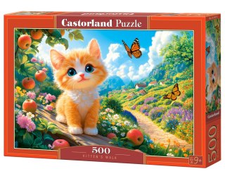 Puzzle 500 el. Kitten s Walk CASTORLAND B-54213