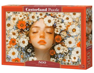 Puzzle 500 el. Spring Girl CASTORLAND B-54183