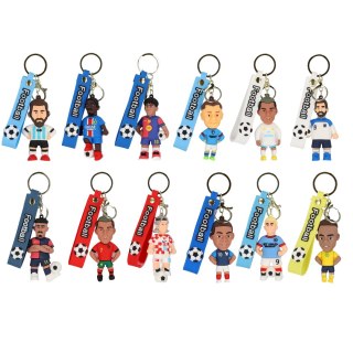 Brelok gumowy Piłkarz 8ccn z opaską KKK24 A 12