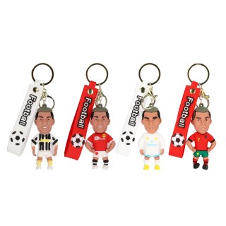 Brelok gumowy Piłkarz 8cm z opaską KKK23 A 12 000026