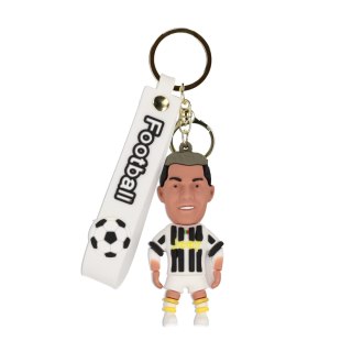 Brelok gumowy Piłkarz 8cm z opaską KKK23 A 12 000026