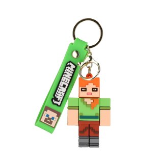 Brelok gumowy klockowy Ludzik 7cm z opaską A 24 006536