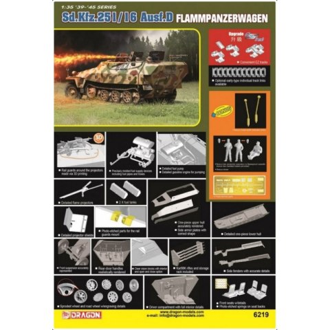 Dragon 6219 Sd.Kfz. 251/16 Ausf.D Flammpanzerwagen 1/35
