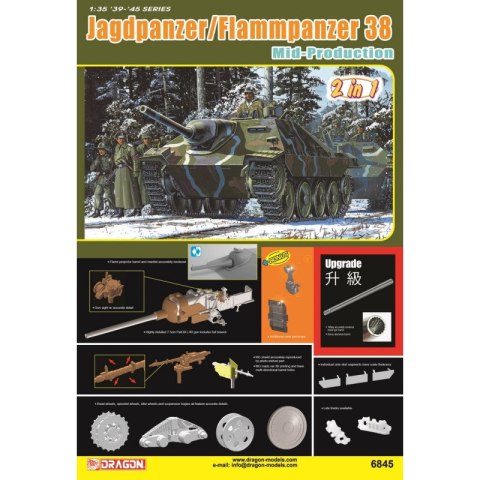 Dragon 6845 Jagdpanzer/Flammpanzer 38 Mid-Production