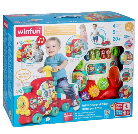 Jezdzik Pociąg światło/dzwięk 50x18x40 SMILY PLAY 250301