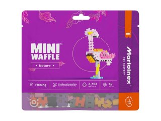 Klocki konstrukcyjne Mini Waffle 50 elementów Nature Flaming MARIOINEX 906125