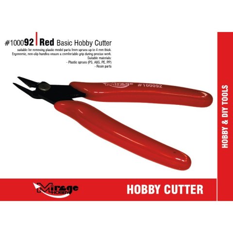 Mirage 100092 Basic Hobby Cutter (Red)