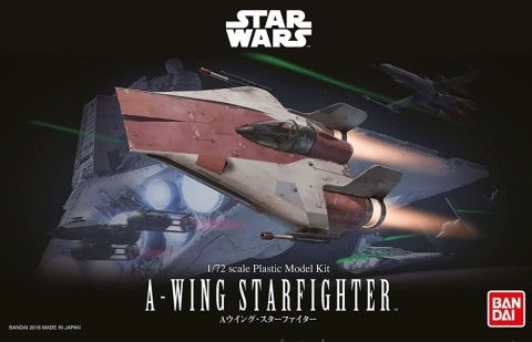 Revell 01210 1/72 Star Wars A-Wing Starfighter - Bandai