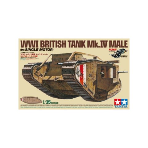 Tamiya 30057 1/35 Mk.IV Male (1 Motor)