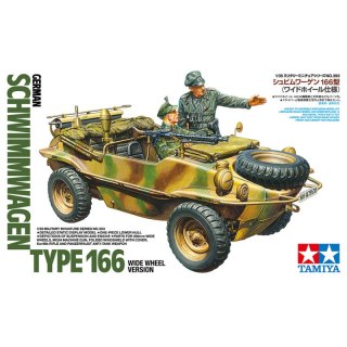 Tamiya 35393 1/35 German Schwimmwagen Type 166 (Wide Wheel Version)
