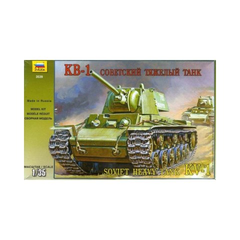 Zvezda 3539 KV-1 Soviet Heavy Tank 1/35