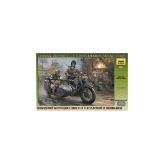 Zvezda 3607 WWII Sidecar R12 C 1/35