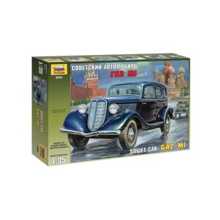 Zvezda 3634 Gaz M1 Soviet Car 1/35