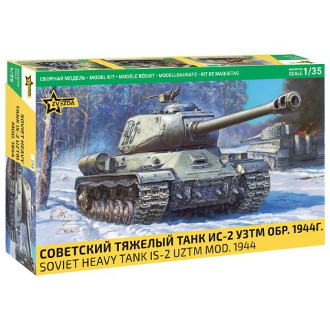 Zvezda 3708 Soviet Heavy Tank IS-2 UZTM Mod. 1944 1/35