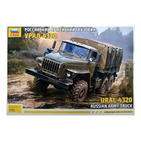 Zvezda 5050 Ural-4320 Russian Army Truck 1/72