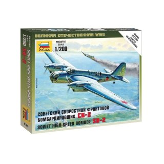 Zvezda 6185 Soviet Bomber SB-2 1/200