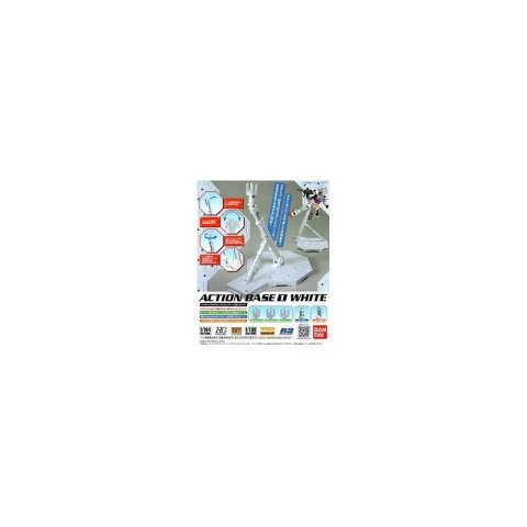 Bandai 59256 ACTION BASE 1 WHITE BL ID [ ]
