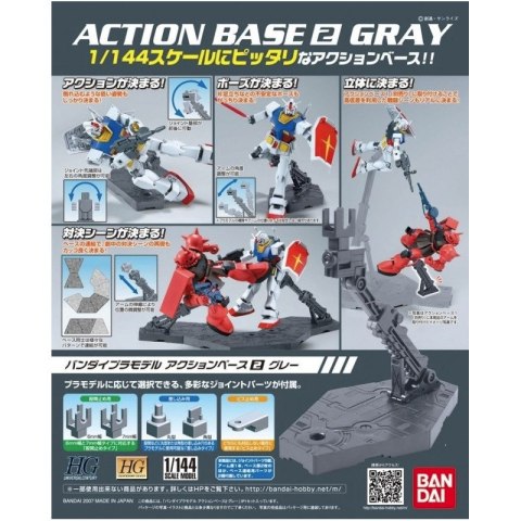 Bandai 59578 ACTION BASE 2 GRAY GUN59578