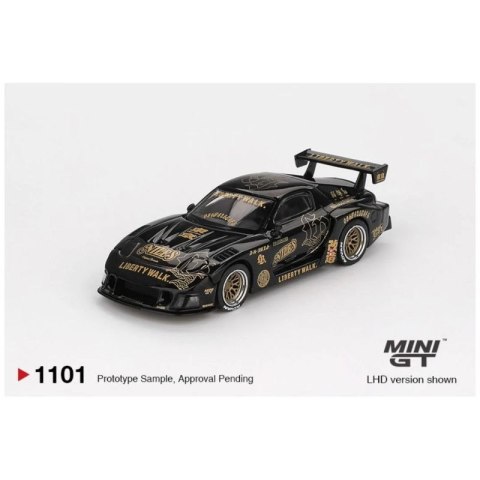 MINI GT 01101 MAZDA RX-7 LB-Super Silhouette FD-NILES 2025 Black/Gold