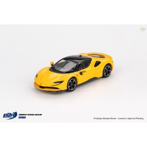 MINI GT BBR MODELS 64031 FERRARI SF90 2024 Giallo Modena