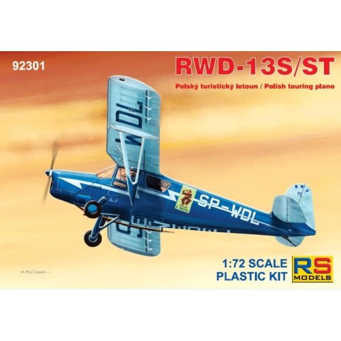 RS Models 92301 RWD-13S/ST Polish Touring Plane
