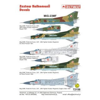 Techmod 72156 MiG-23