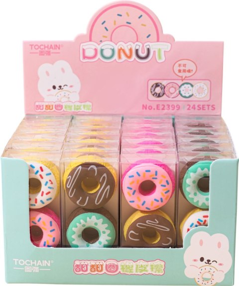 Gumka do ołówka Donut, 2szt, TO