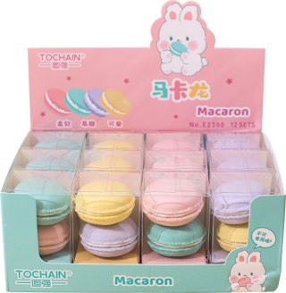 Gumka do ołówka Macaron, 2szt, TO