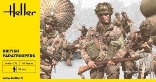 Heller 49623 British Paratroopers 1/72