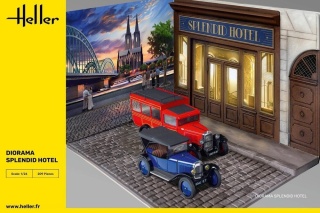 Heller 50330 Diorama Splendid Hotel 1/24