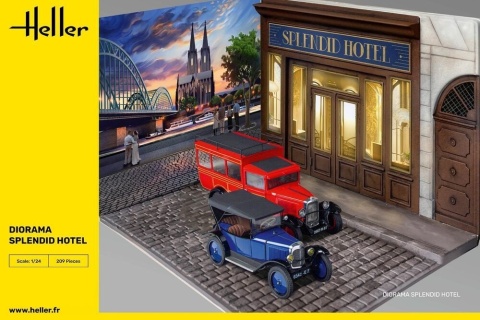 Heller 50330 Diorama Splendid Hotel 1/24
