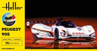 Heller 56110 Starter Kit - Peugeot 905 1/43
