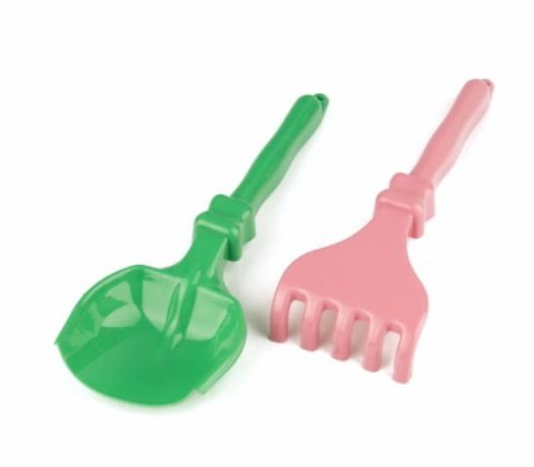 Łopatka z grabkami do piasku 27 cm BAGIŃSKI N01 BAG