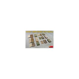 Mini Art 35261 Soviet Ammo boxes w/shells