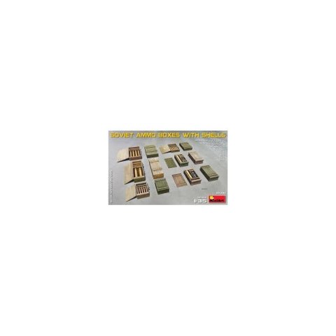 Mini Art 35261 Soviet Ammo boxes w/shells