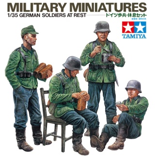 Tamiya 35129 German Soldiers 1/35