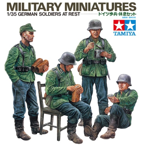 Tamiya 35129 German Soldiers 1/35