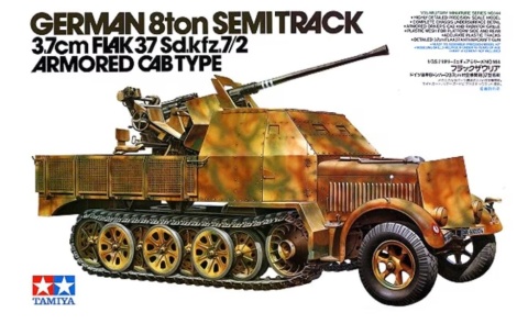 Tamiya 35144 Flak 37 Sdkfz 7/2 1/35